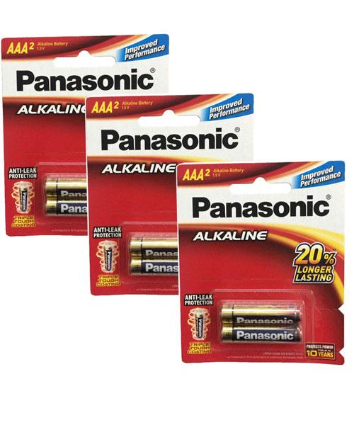 Combo 5 vỉ Pin AAA Panasonic Alkaline