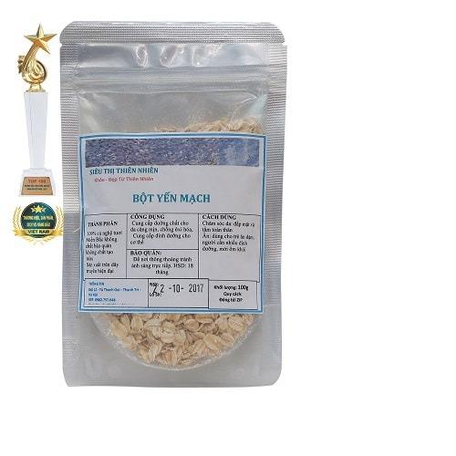 Bột yến mạch Hai Lúa 500g (dạng hạt )