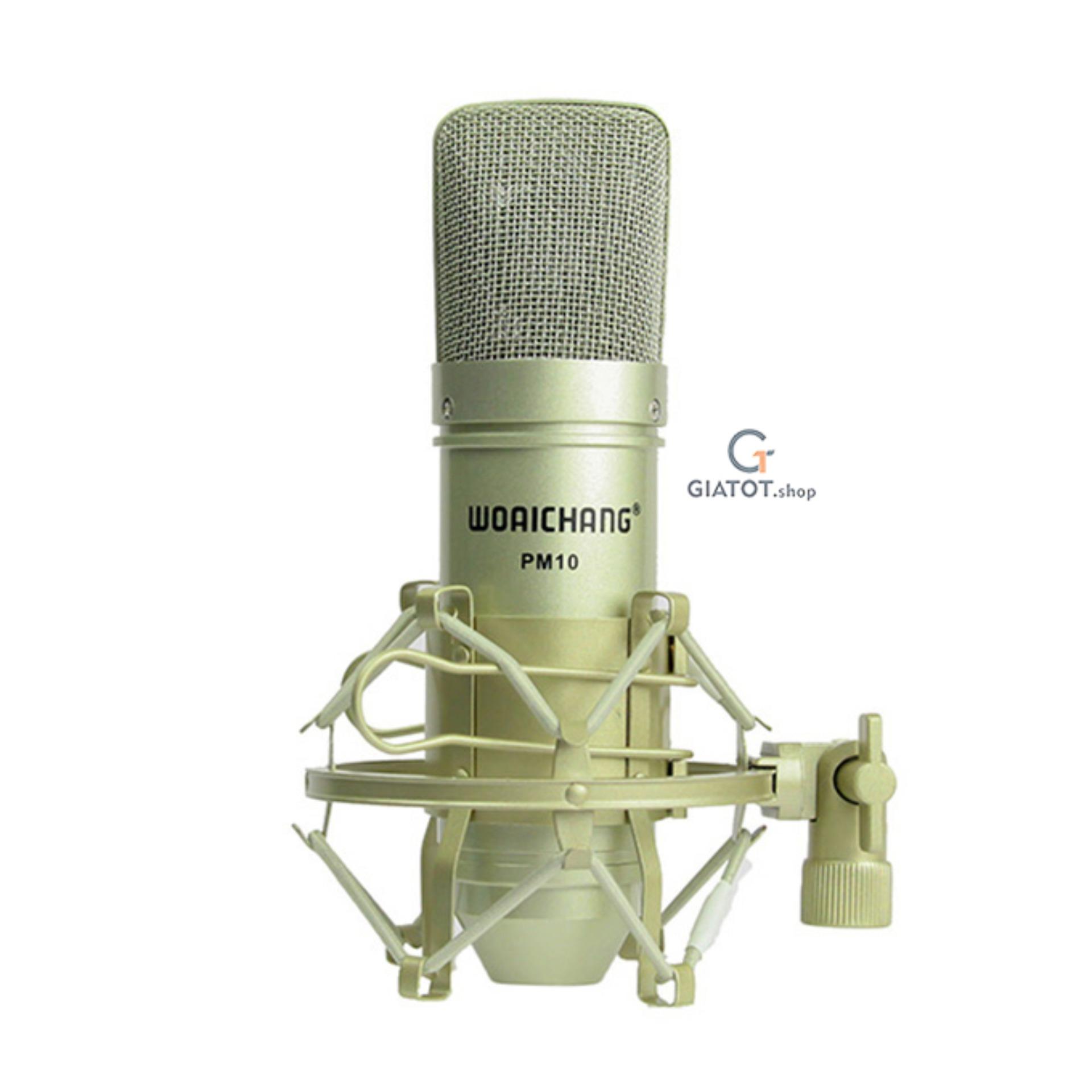 Micro thu âm Studio Woaichang PM10 cao cấp