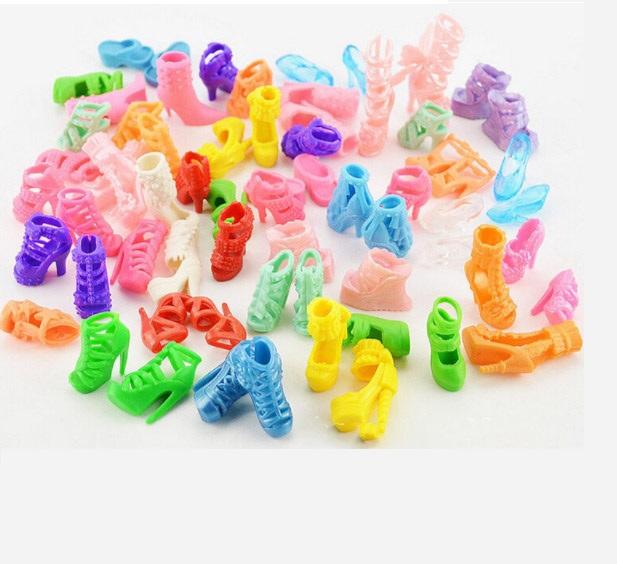Bộ 20 Đôi Giầy , Bốt Dành Cho Búp Bê 29Cm Loại Đẹp