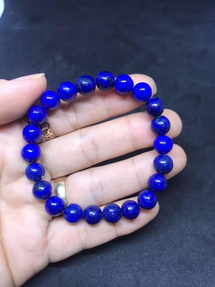 [HCM]VÒNG TAY PHONG THỦY ĐÁ đá lapis lazuli 8LY