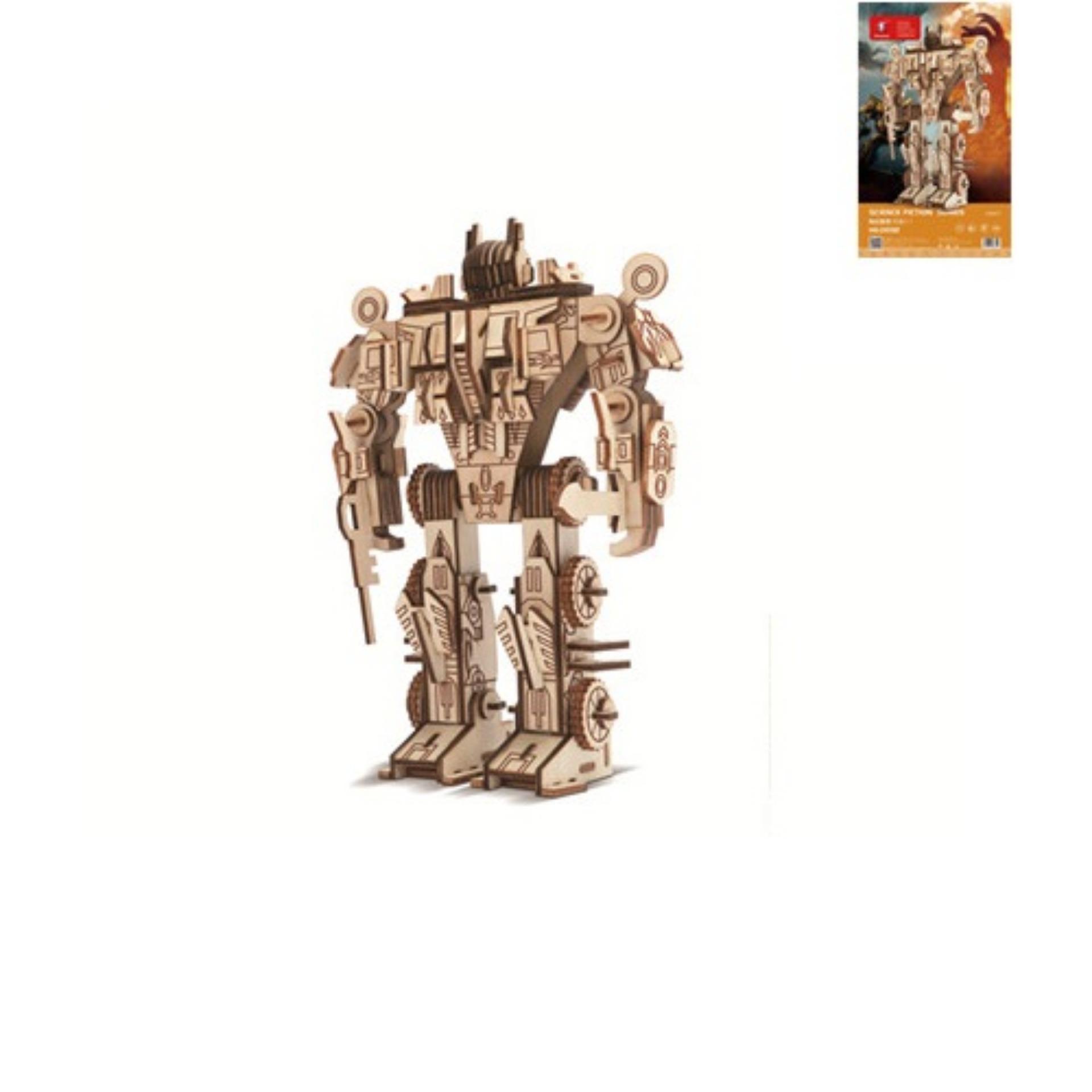 Đồ chơi lắp ráp gỗ 3D Mô hình Robot Optimus Prime