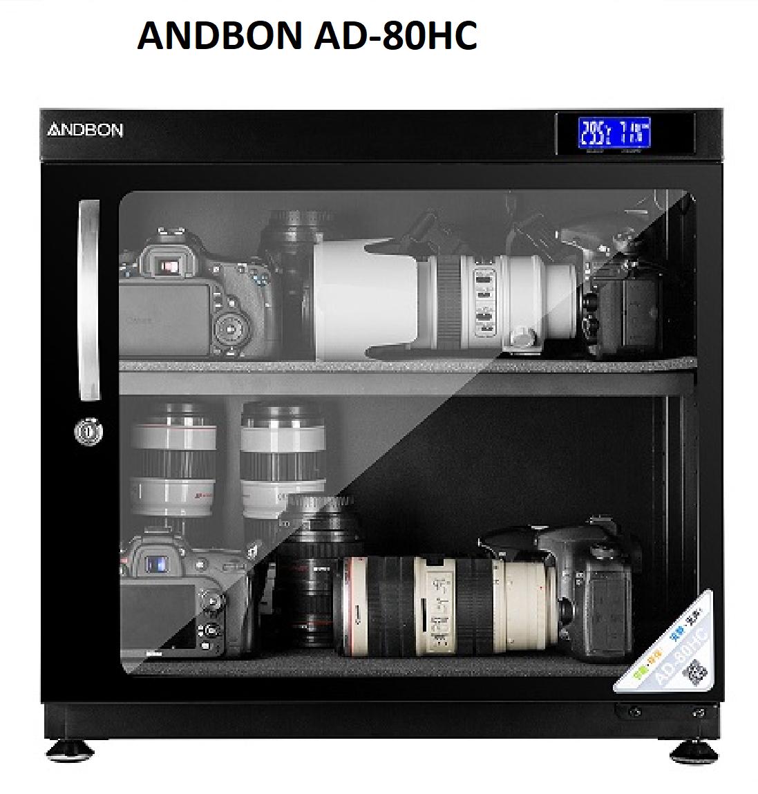 Tủ chống ẩm Andbon AD-80HC, Tủ ngang (80 lít)