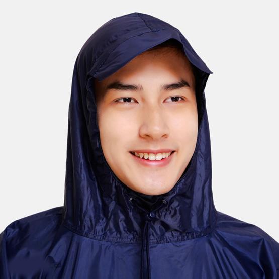 Áo Mưa Vải Dù Xẻ Tà Cánh Dơi 1m4 ( Vàng Chuối )