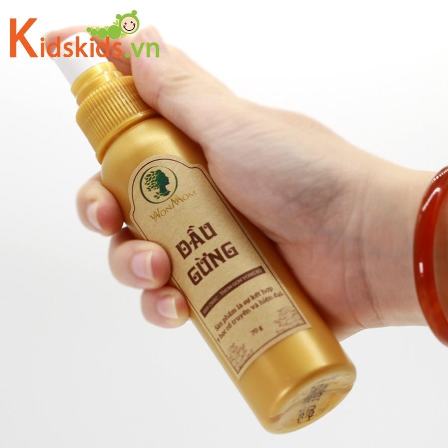 Dầu gừng Wonmom