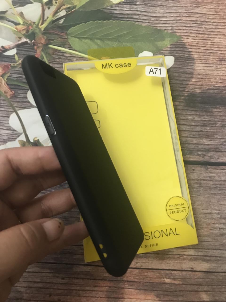 Ốp dẻo đen silicon cao cấp cho Oppo A71