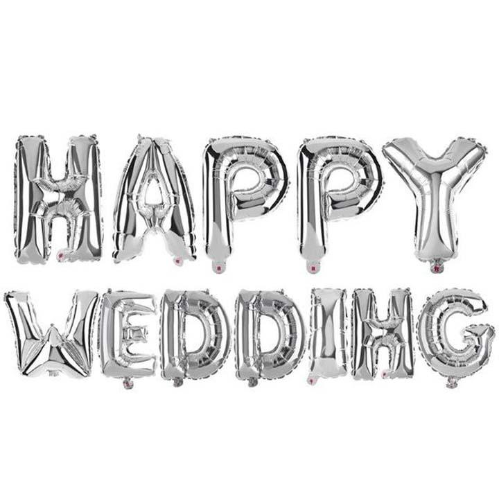 Foil Balloon Wedding Party Decorations