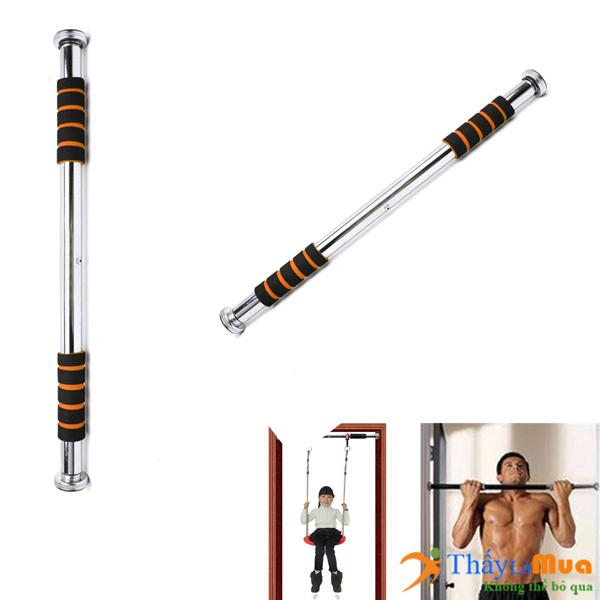 Xà đơn treo tường inox 80cm-130cm