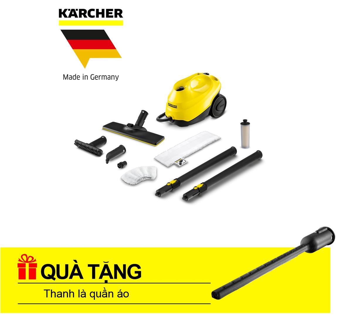 Máy làm sạch bằng hơi nước Karcher SC3 Easyfix - Tặng Thanh Là Quần Áo