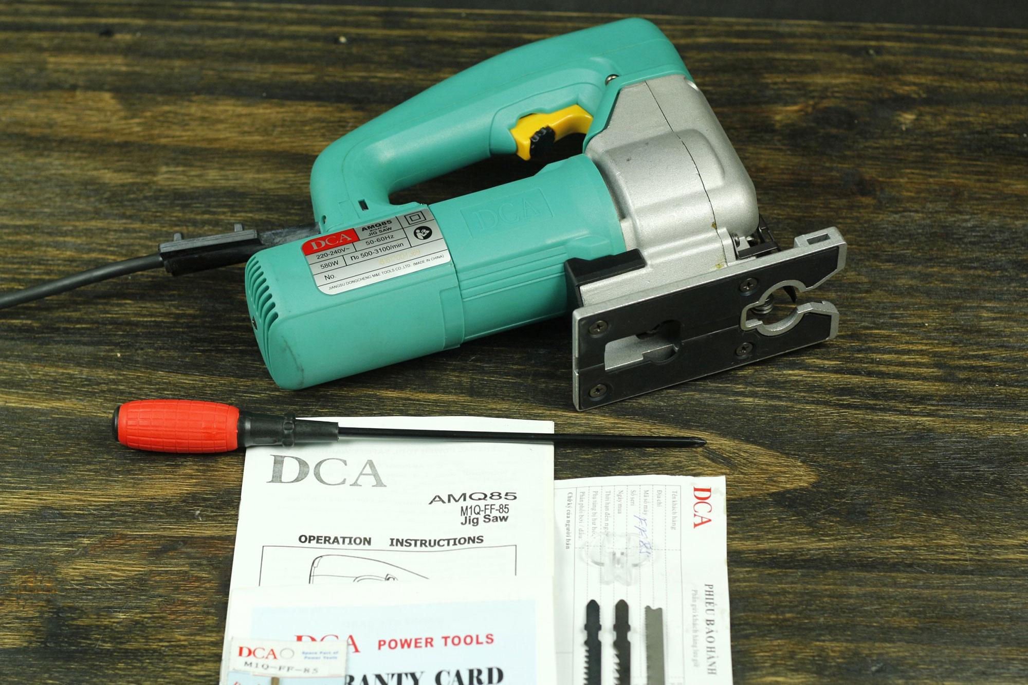 Máy cưa lọng 580W DCA AMQ85 M1Q-FF-85