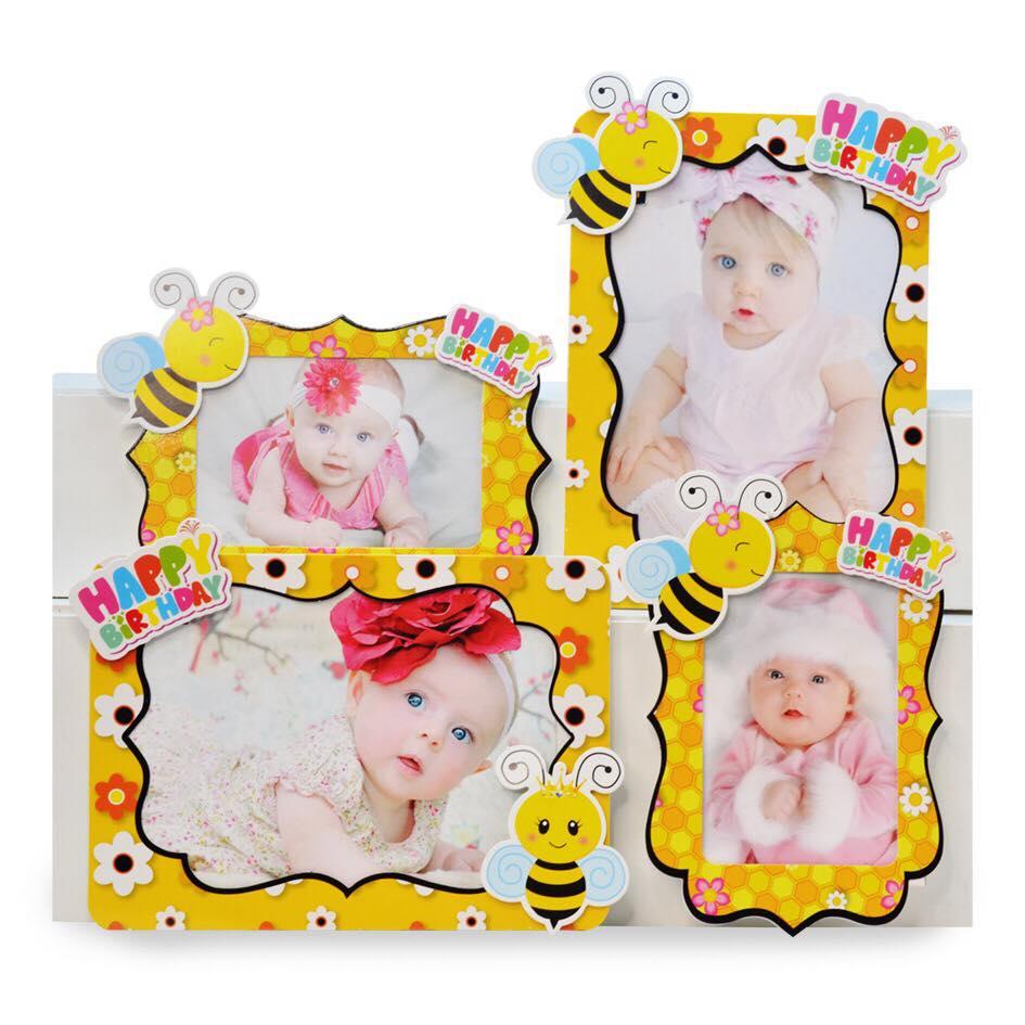 combo 4 khung ảnh sinh nhật cho bé 