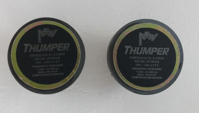 Đôi loa treble kèn hội từ 120 coil 35