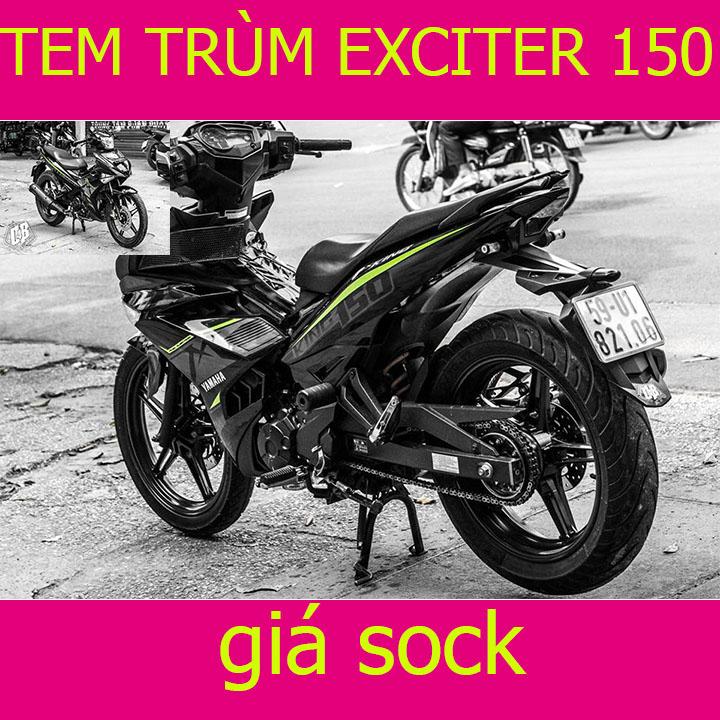 Tem Trùm Exciter 150 Mx King Đen