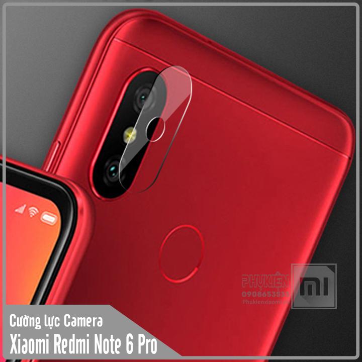[MUA 1 TẶNG 1] Miếng dán kính cường lực Camera cho Xiaomi Redmi Note 6 Pro Full Box