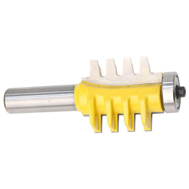 Mui soi gỗ, Mũi phay gỗ ghép răng lược, cốt 12.7mm