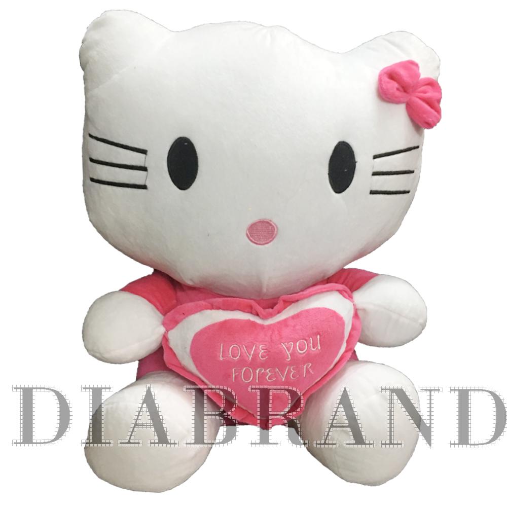 [HCM]Thú nhồi bông hình Kitty ôm tim Diabrand