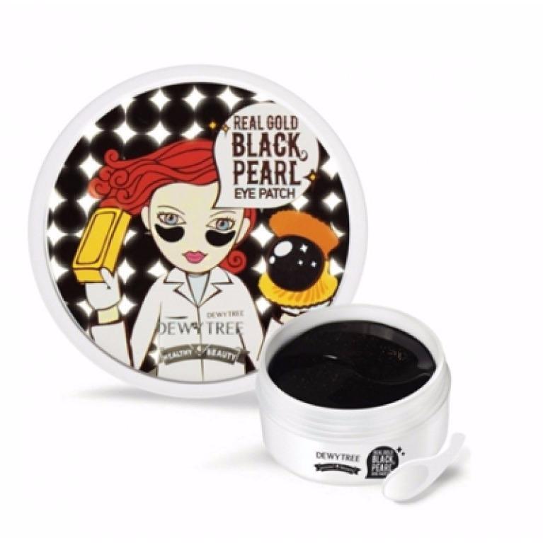 Mặt Nạ Mắt Dewytree Real Gold Black Pearl Eye Patch 90g