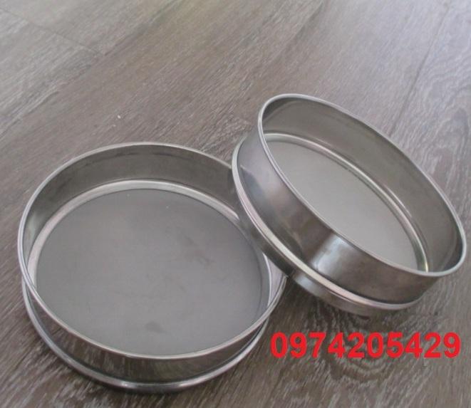 Sàng rây tiêu chuẩn đường kính 20cm-kích thước lỗ 0.075mm-200 mesh