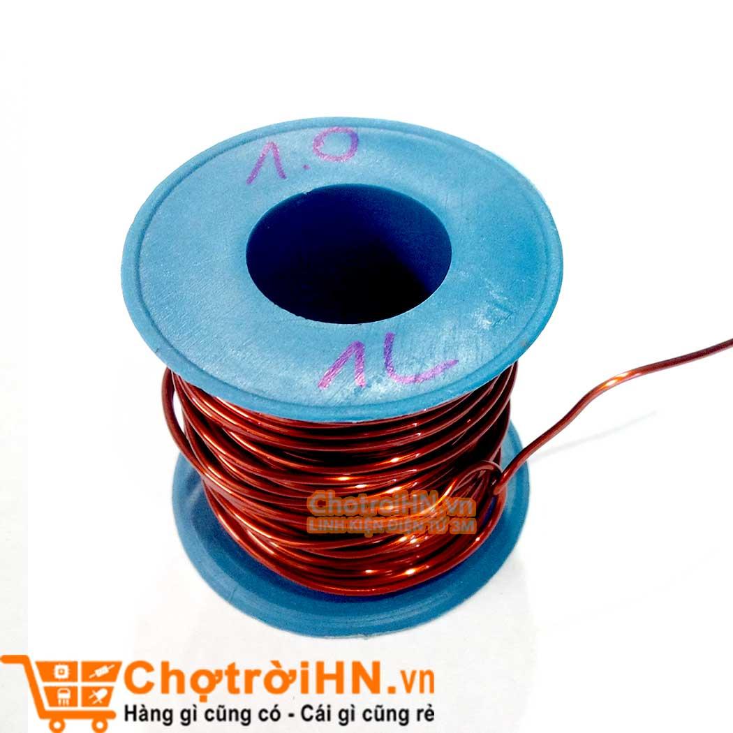 Dây Đồng Bọc Cách Điện 0.7mm - Cuộn 100g