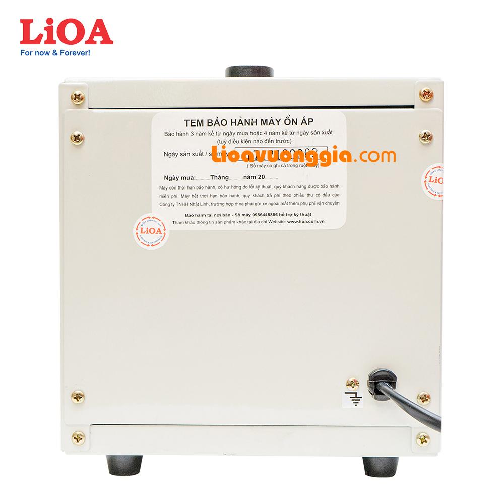 Ổn áp 1 pha LiOA 1000VA thế hệ mới DRII-1000II