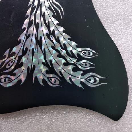 MIẾNG DÁN CHỐNG XƯỚC GUITAR (HÌNH CON CÔNG)