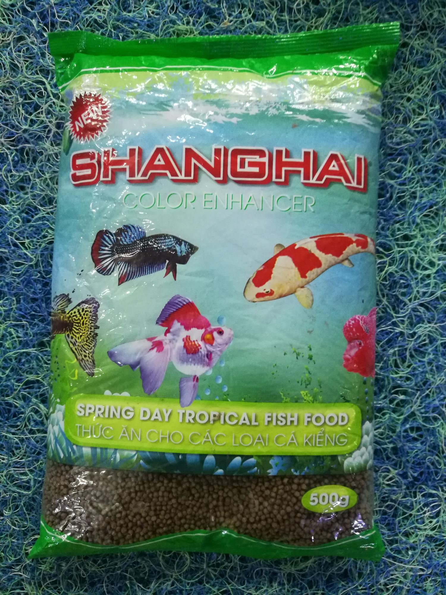 Thức ăn cho cá 500gram hạt nhỏ Việt Nam