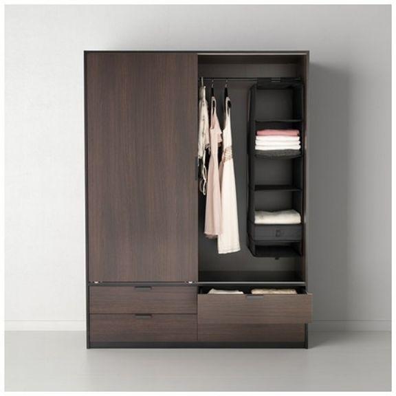 Giá treo trong tủ quần áo 6 ngăn ikea skubb 35x45x125cm