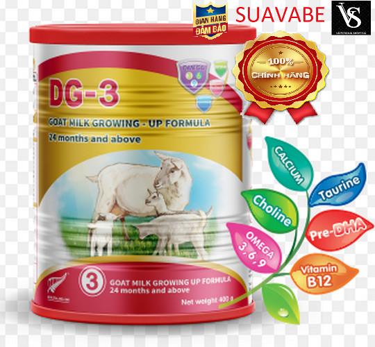 Sữa dê DG 3 400g (cho bé trên 24 tháng)