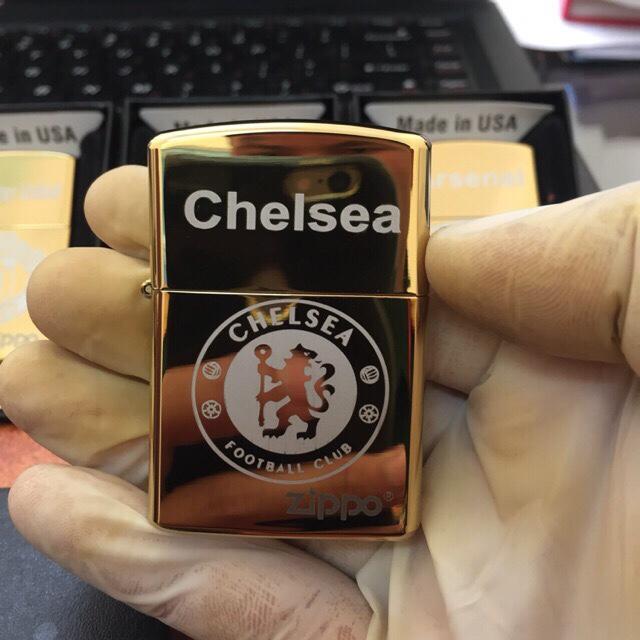 [HCM]Bật Lửa Zippo USA Logo Chelsea