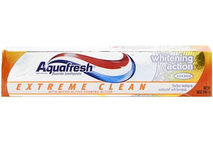 [HCM]Kem Đánh Răng Aquafresh Whitening Action 158.7g