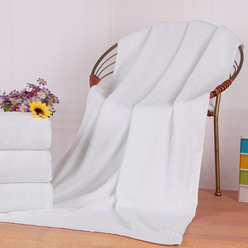 KHÁCH SẠN Đặc Biệt Khăn Khăn Trắng Mềm Mại 100% Cotton Siêu Hút Nước Tắm Hấp Chuyên Dụng Tùy Chỉnh Hàng Loạt