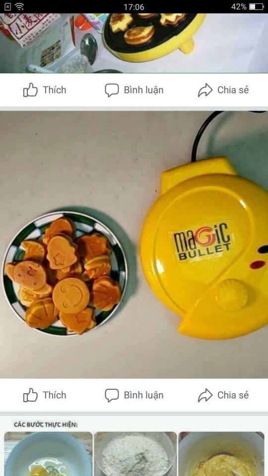 MÁY NƯỚNG BÁNH HÌNH THÚ MAGIC