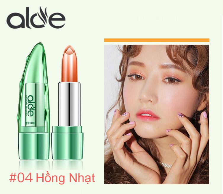 Combo 2 Thỏi Son Gió AloE Cao Cấp + ( quà tặng bút chì kẻ mày)