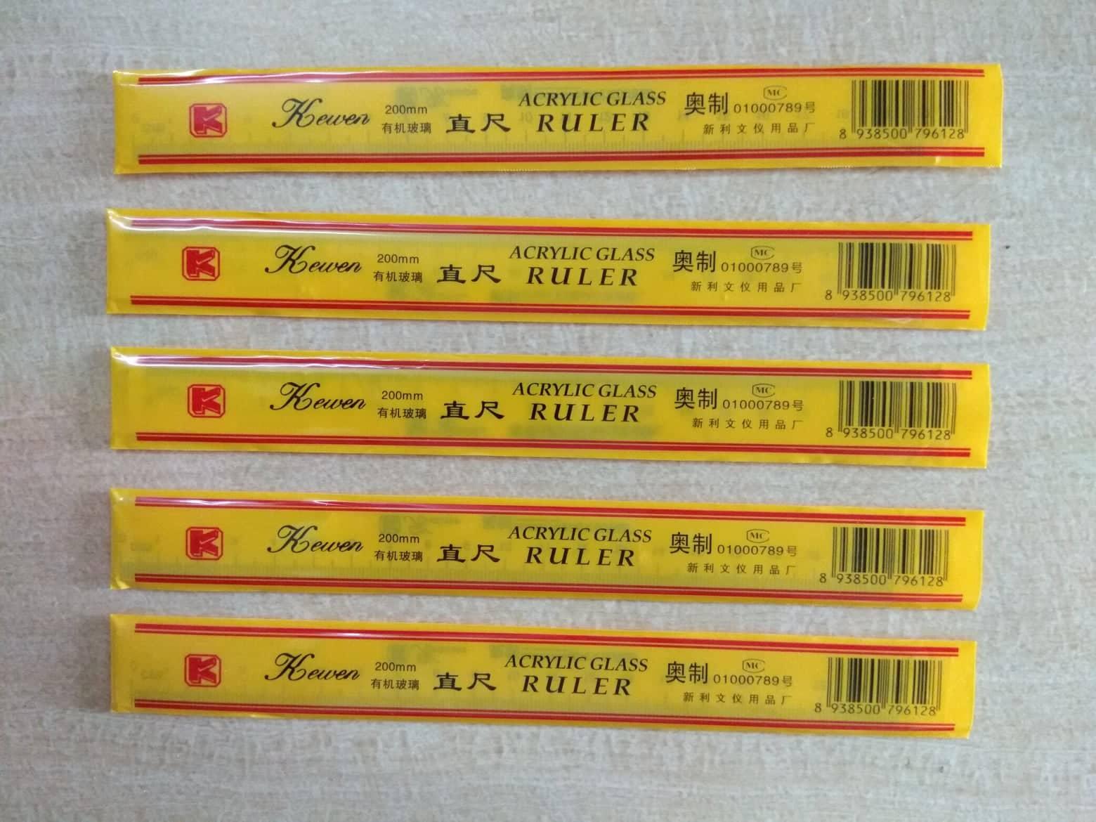 25 chiếc thước kẻ dẻo Kewen 20cm ( 1 bó )