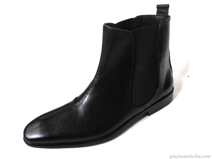 Giày boot chelsea da bò thật. Bảo hành 12 tháng. Mã số: B12
