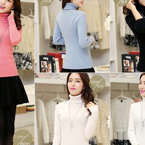 ÁO LEN CỔ LỌ DÒNG CAO CẤP