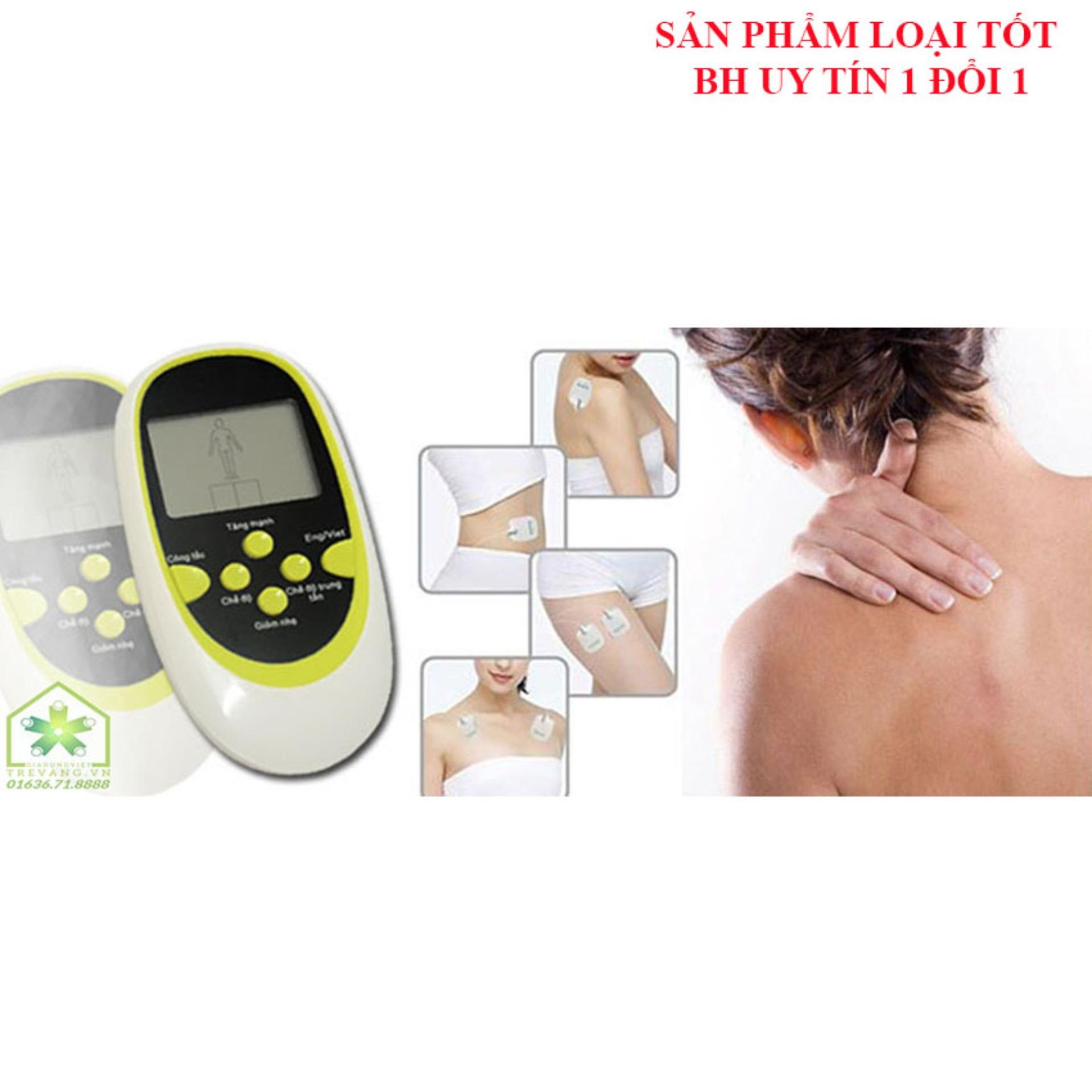 Máy massage trị liệu xung điện 8 miếng dán đa chức năng, Máy Matxa Toàn Thân, Máy Massage Xung Điện Có Tốt Không, Máy Massage Xung Điên 8 Miếng Dán: Châm Cứu, Co Cơ, Đấm Bóp, Bấm Huyệt, Trị Liệu. BH Uy Tín 1 đổi 1.