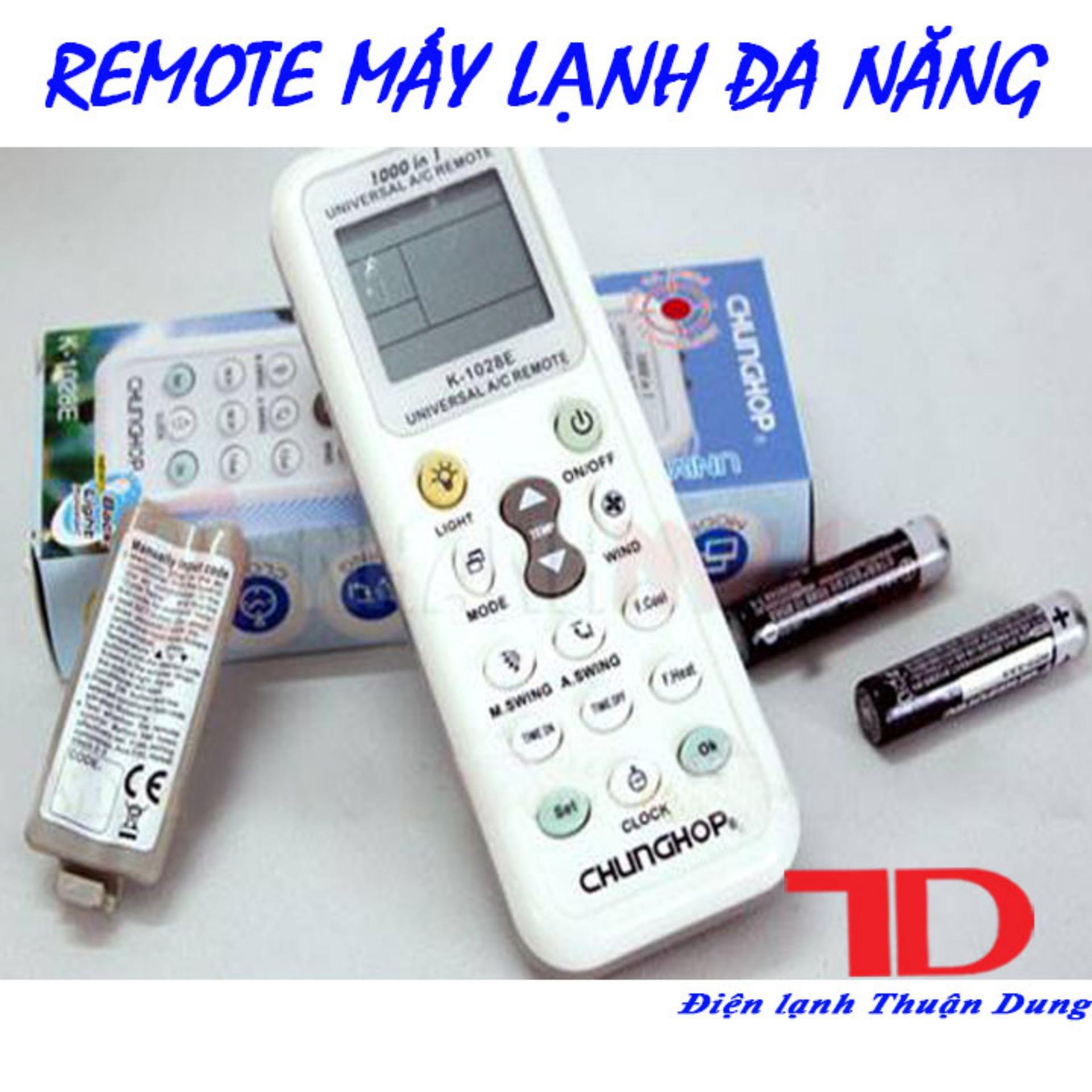 Remote máy lạnh đa năng chunghop k-1028e