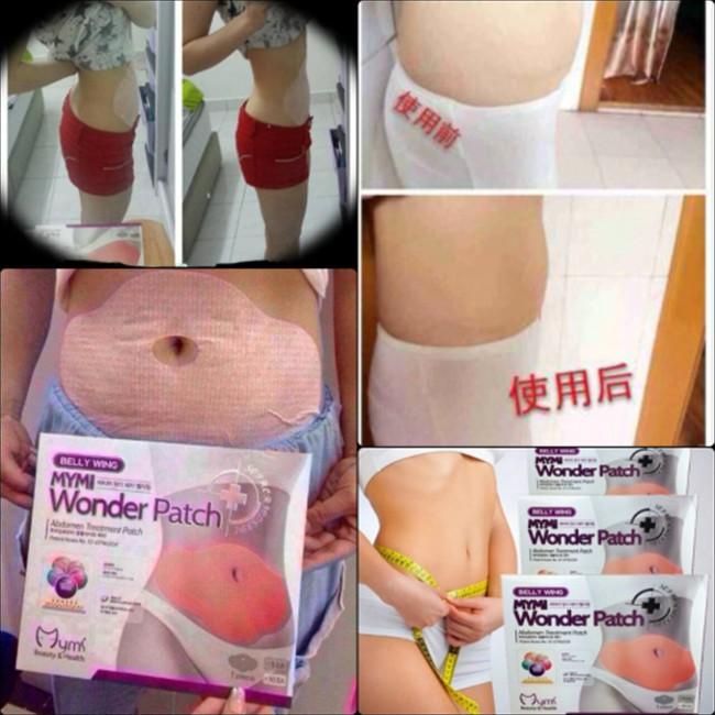Miếng dán tan mỡ bụng - Mỡ đùi Mymi Wonder Patch Hàn Quốc