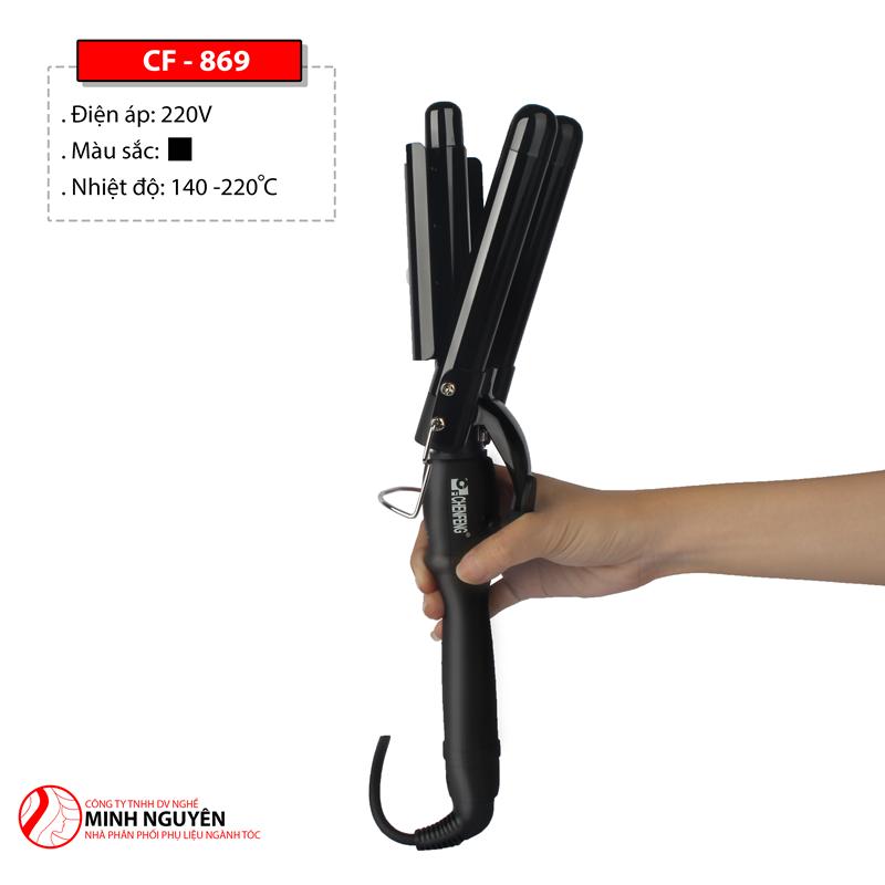 [HCM]MÁY UỐN TÓC DỢN SÓNG CF - 869