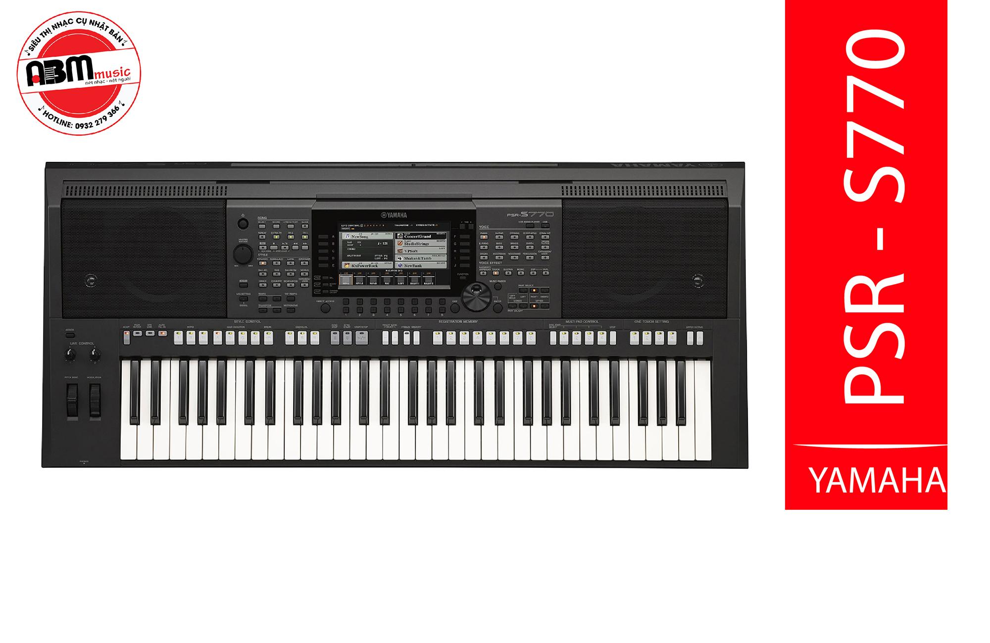 Đàn organ YAMAHA PSR - S770