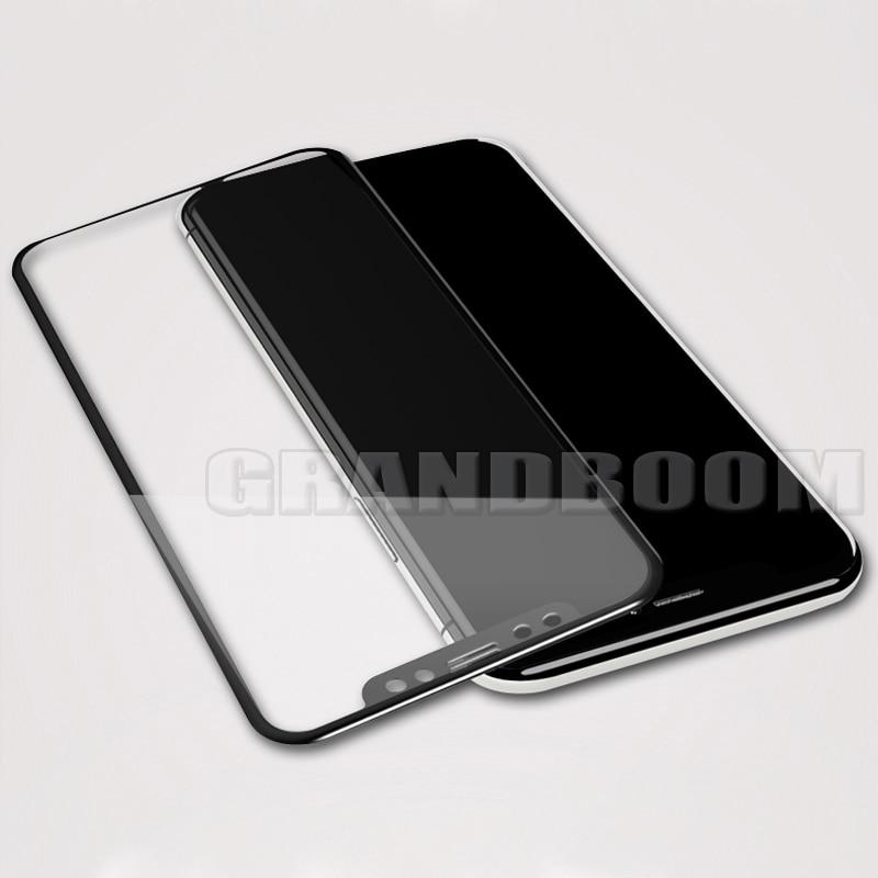 Miếng dán cường lực 6D Full màn cho iPhone Xs Max (6.5 inch) - Đen