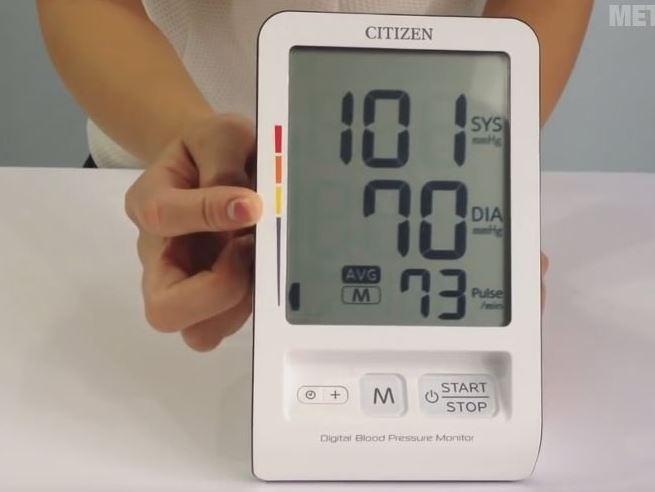 Máy đo huyết áp điện tử Citizen (Japan)-CH456