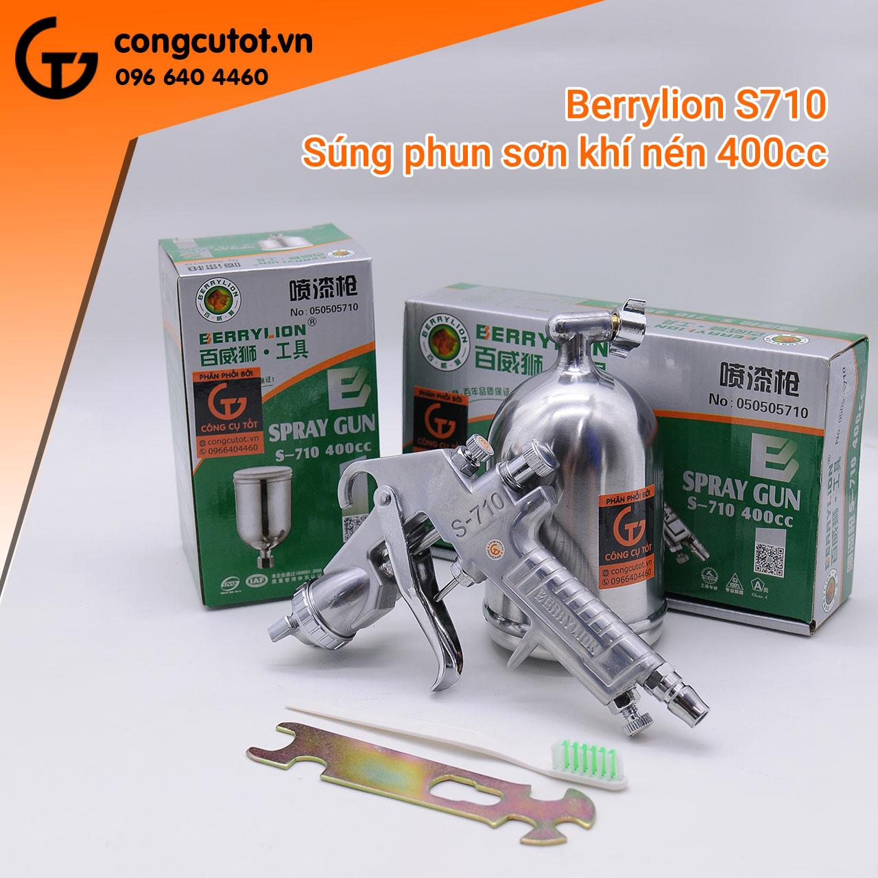 Máy phun sơn khí nén Berrylion S710