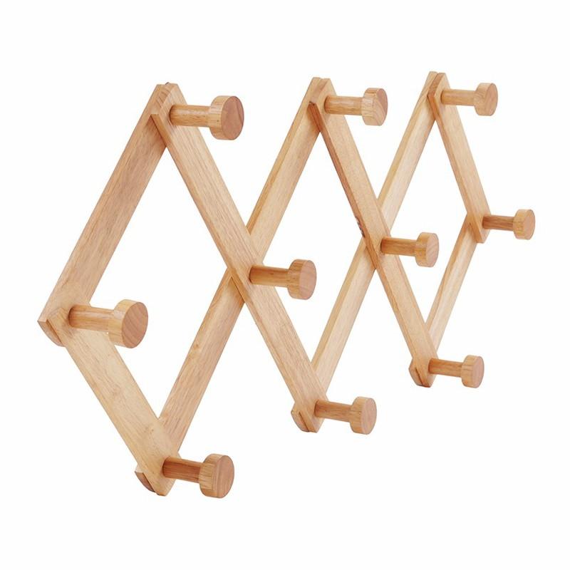 Móc Áo 10 Núm Gỗ Đức Thành 08021