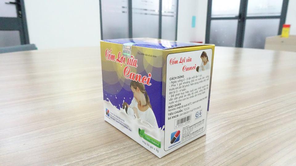 Cốm lợi sữa Canci