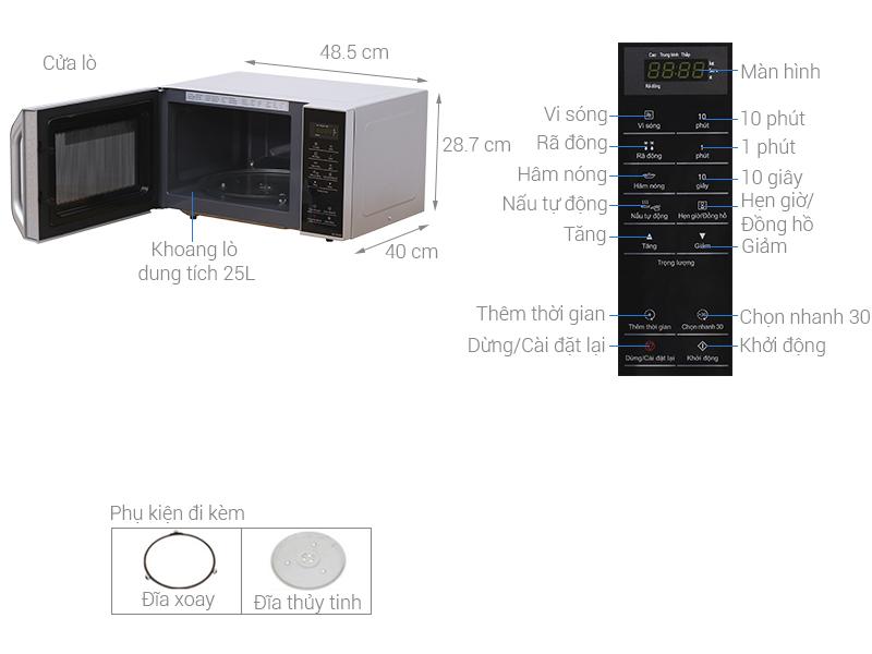 [HCM]Lò vi sóng Panasonic NN-ST34HMYUE