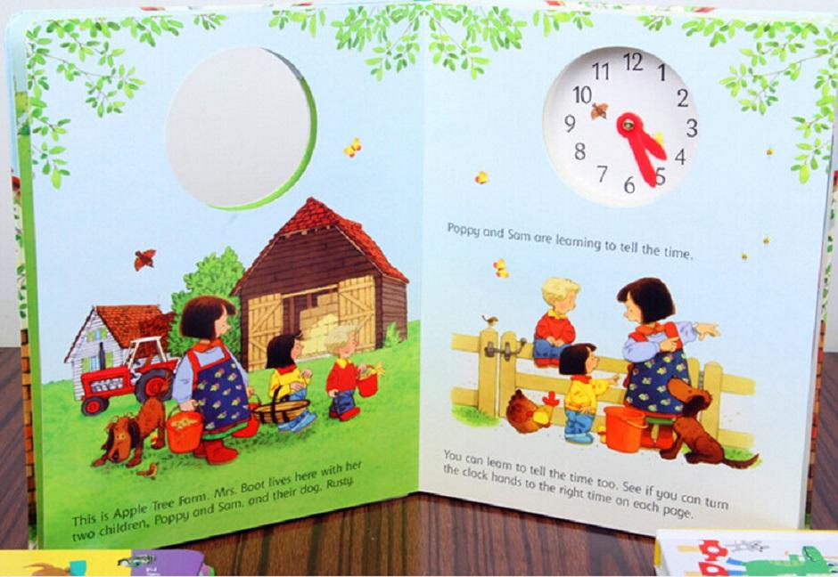 Sách tiếng Anh Usborne - Telling the time