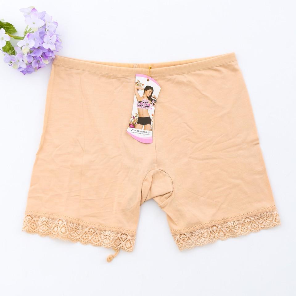 Combo 2 quần đùi cotton mặc trong váy phối ren