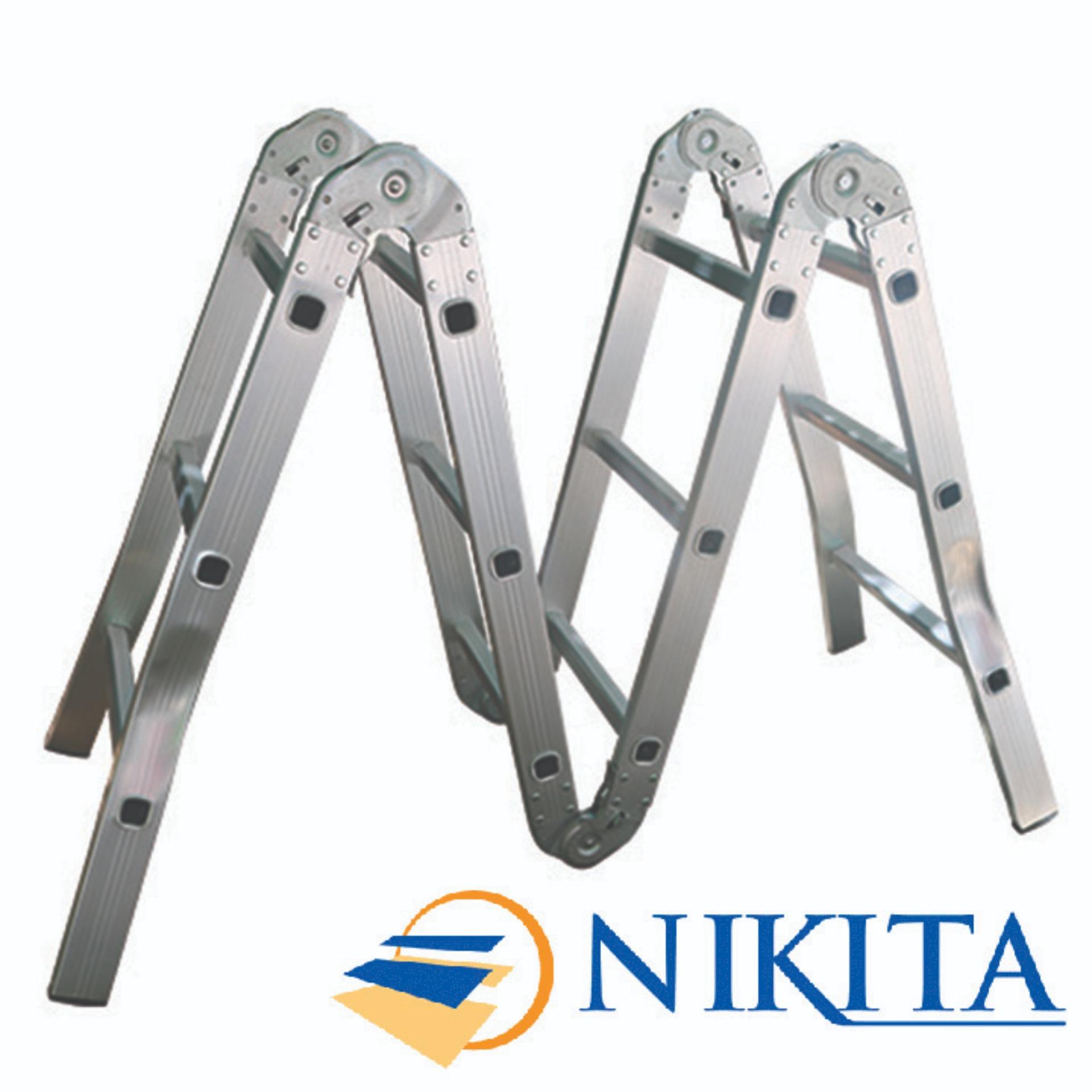 Thang Nhôm Gấp 4 Đoạn Nikita Nhật Bản GA69 - 6,9M